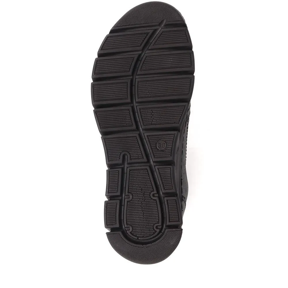 Slip-On Leather Shoes - HAK40007 / 325 877