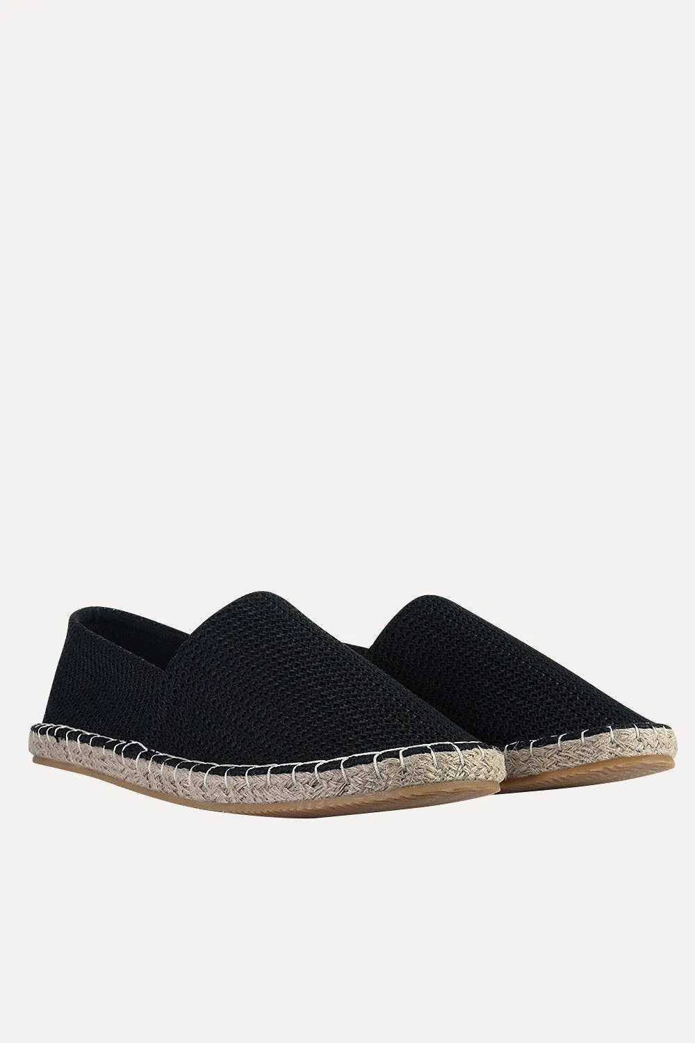 Solid Beach Mesh Espadrilles
