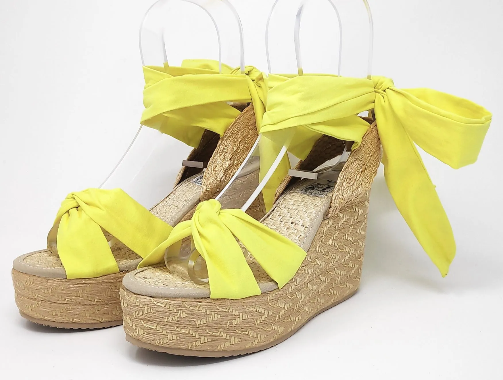 Spectacular Show High Wedges Espadrilles