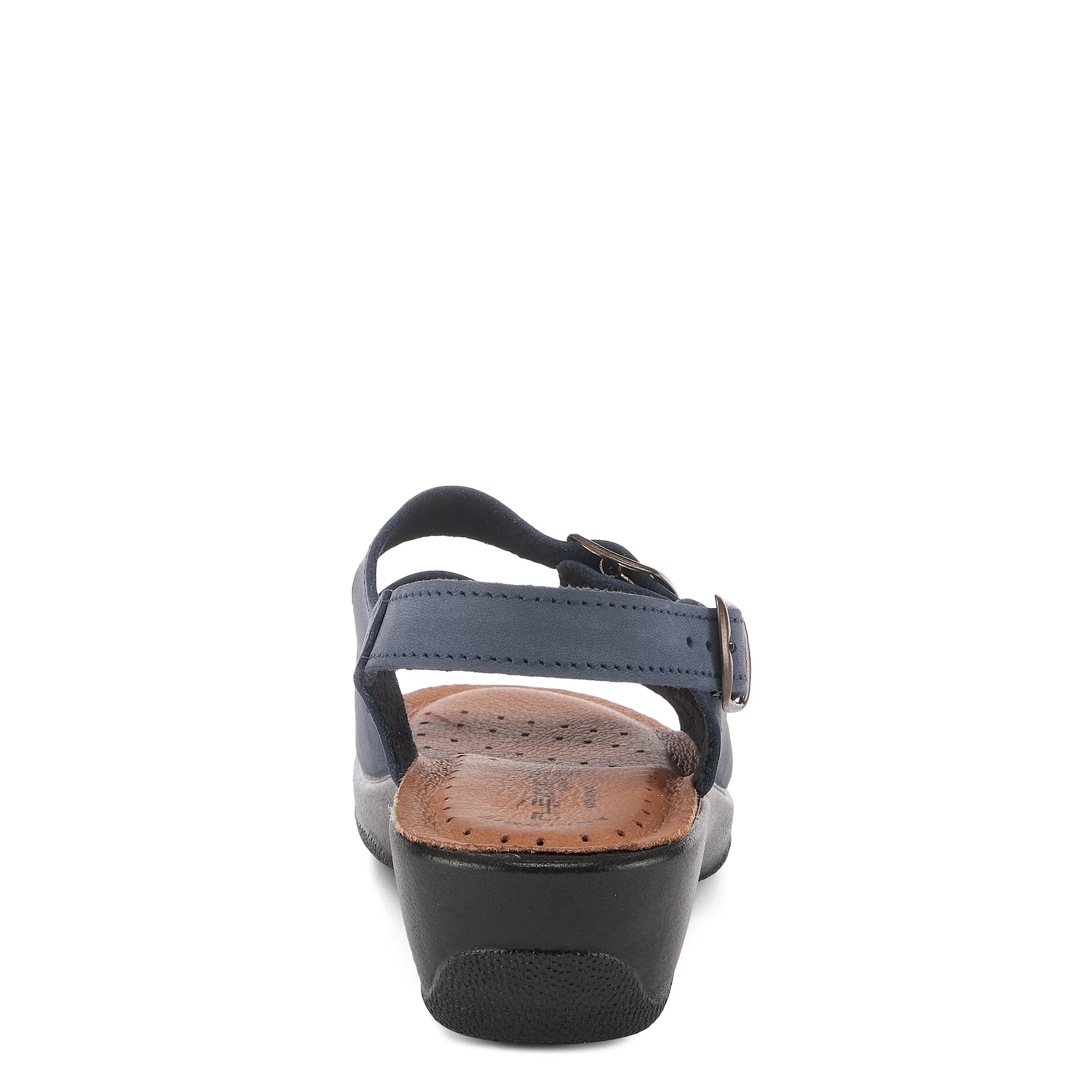 Spring Step Shoes  Flexus Willa Sandal Women’s Soft Nubuck Leather 1.5" Heel