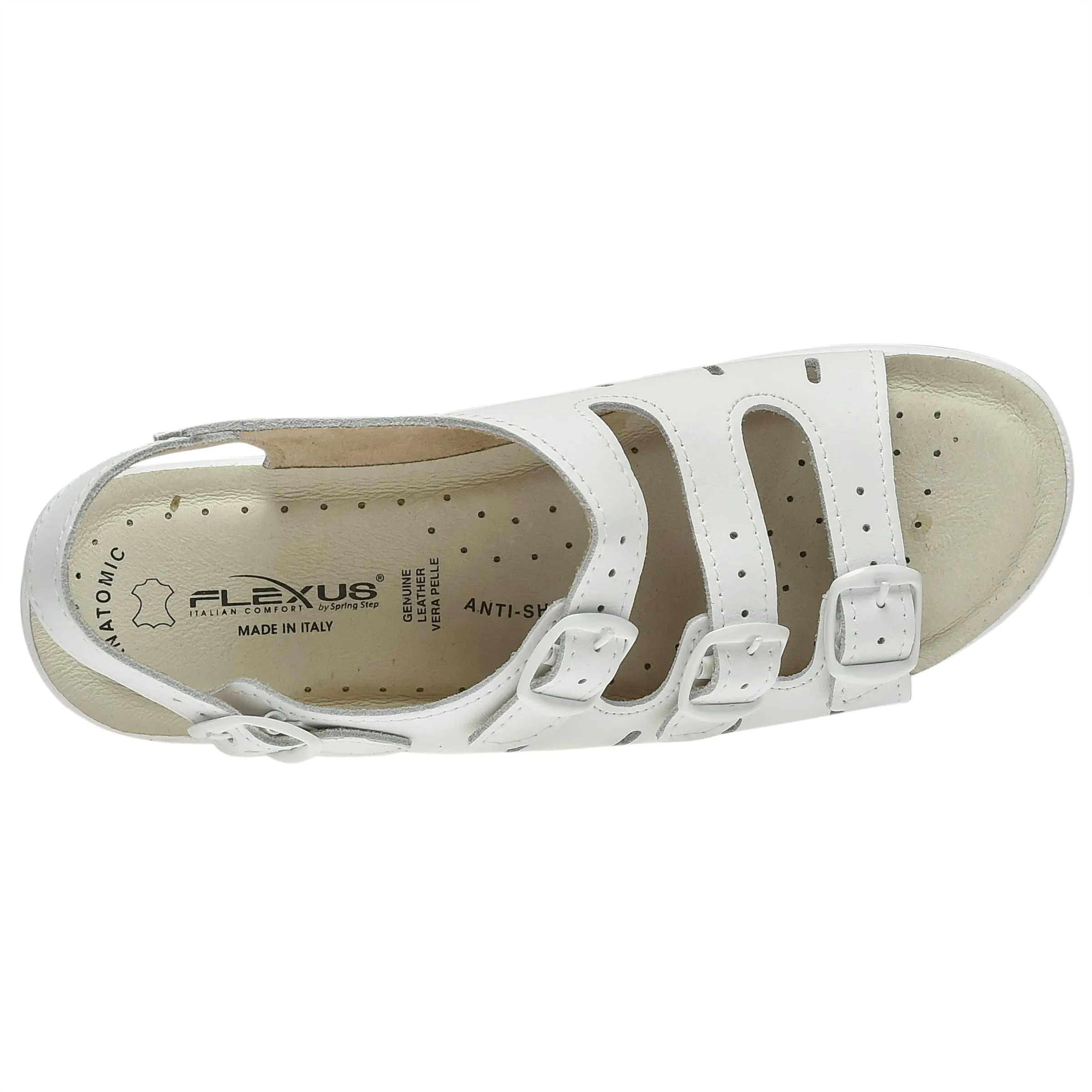 Spring Step Shoes  Flexus Willa Sandal Women’s Soft Nubuck Leather 1.5" Heel