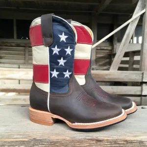 Stars and Stripes American Flag Boots 3176