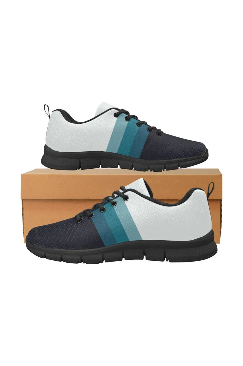 swimsuit3band2 Men's Breathable Running Shoes (Model 055)