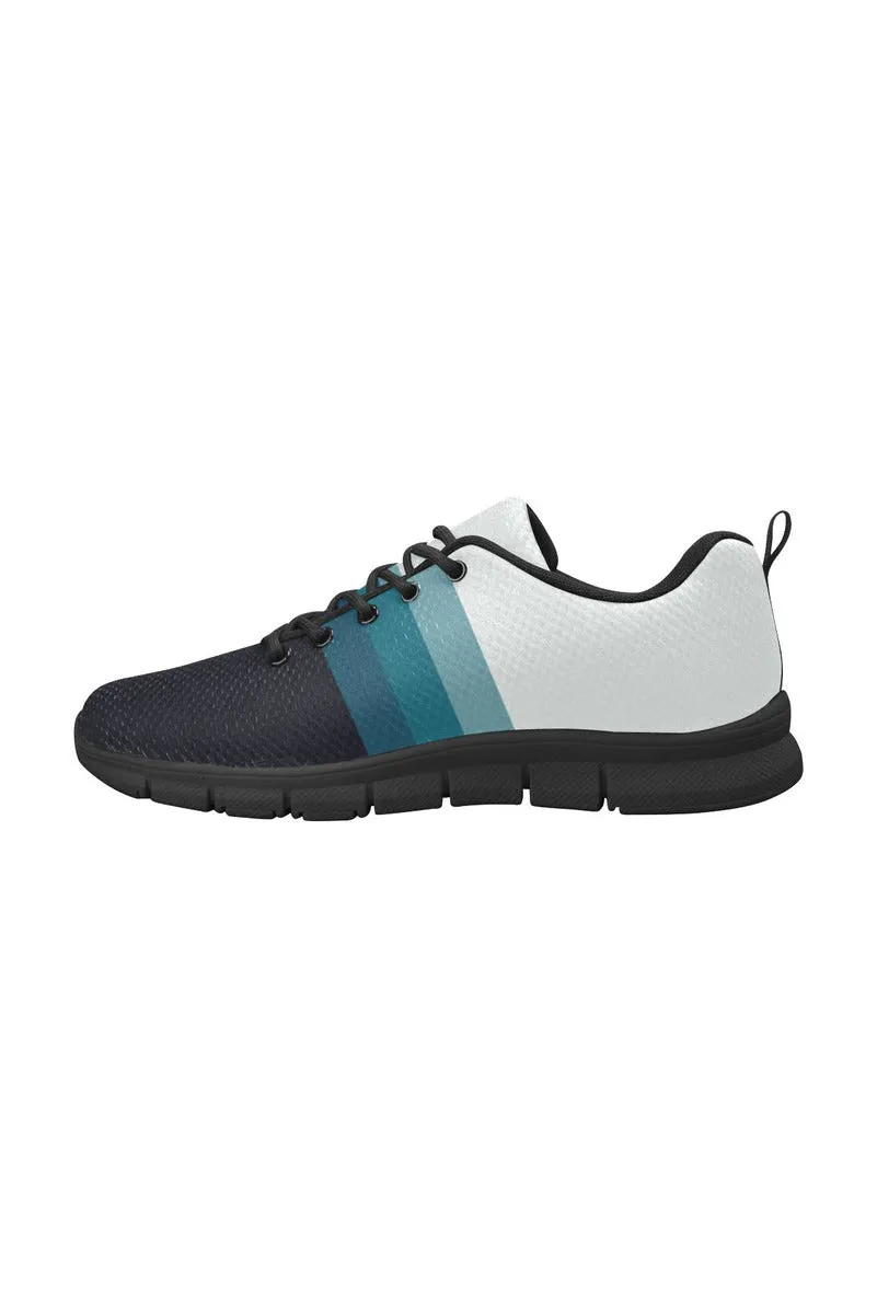 swimsuit3band2 Men's Breathable Running Shoes (Model 055)