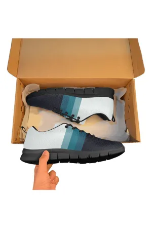 swimsuit3band2 Men's Breathable Running Shoes (Model 055)