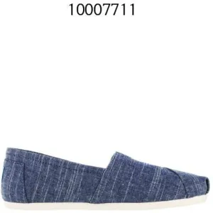 TOMS Womens Classic Espadrilles Casual Shoes Chambray 10007711