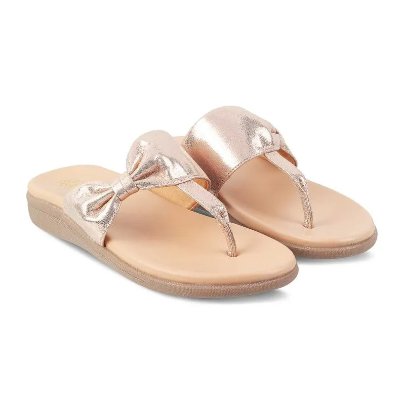 tresmode 240-TOBOW CHAMPAGN SMART CASUAL FLATS EU/37 UK/4