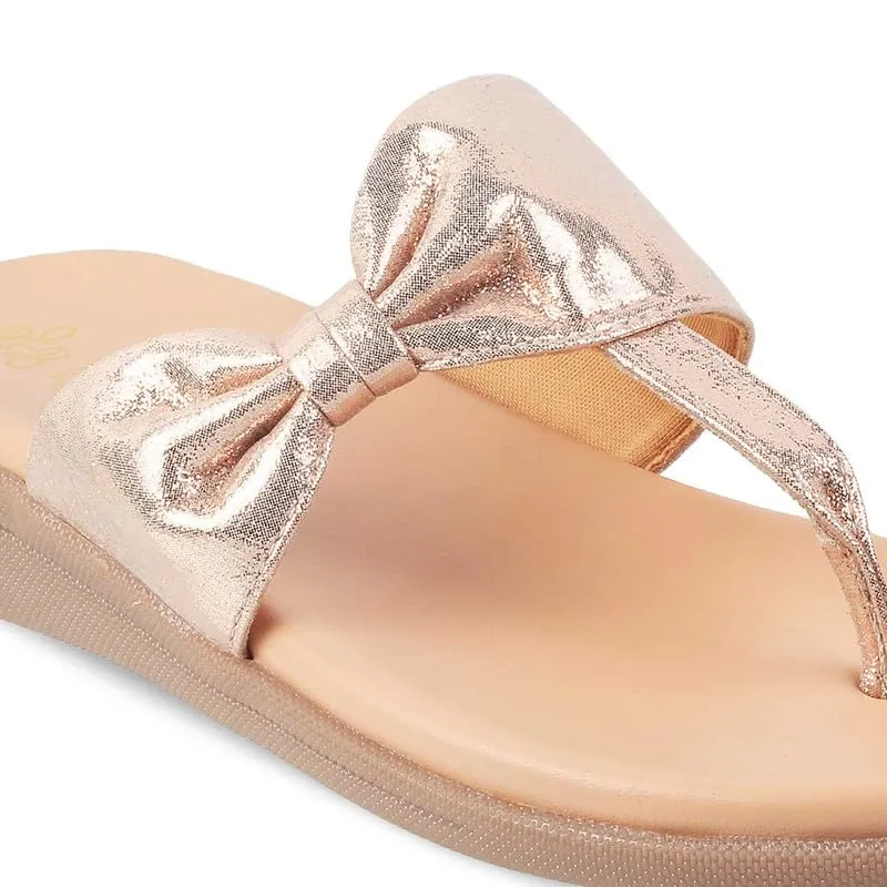 tresmode 240-TOBOW CHAMPAGN SMART CASUAL FLATS EU/37 UK/4