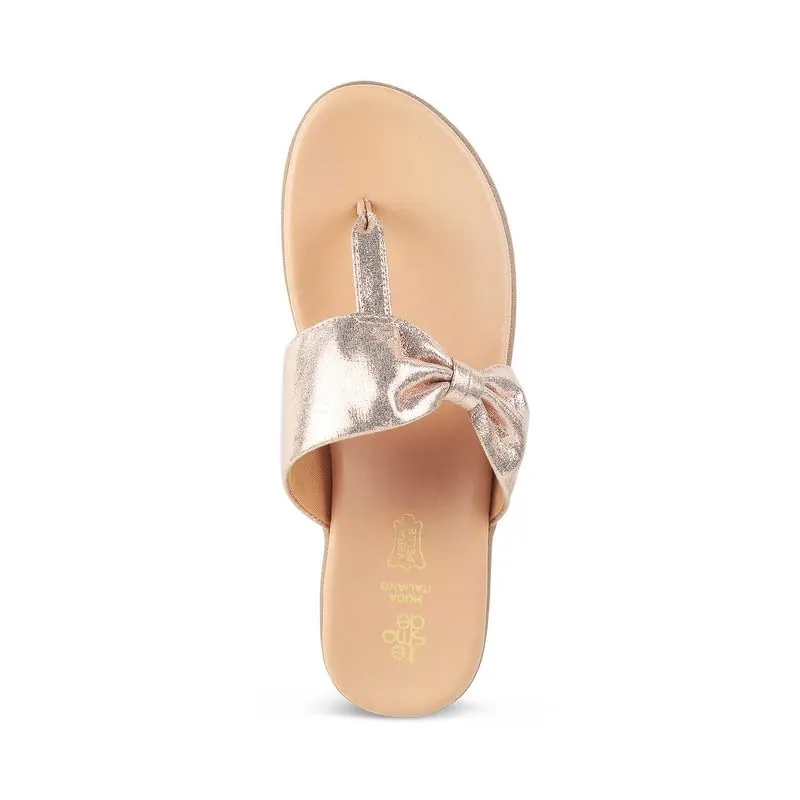 tresmode 240-TOBOW CHAMPAGN SMART CASUAL FLATS EU/37 UK/4