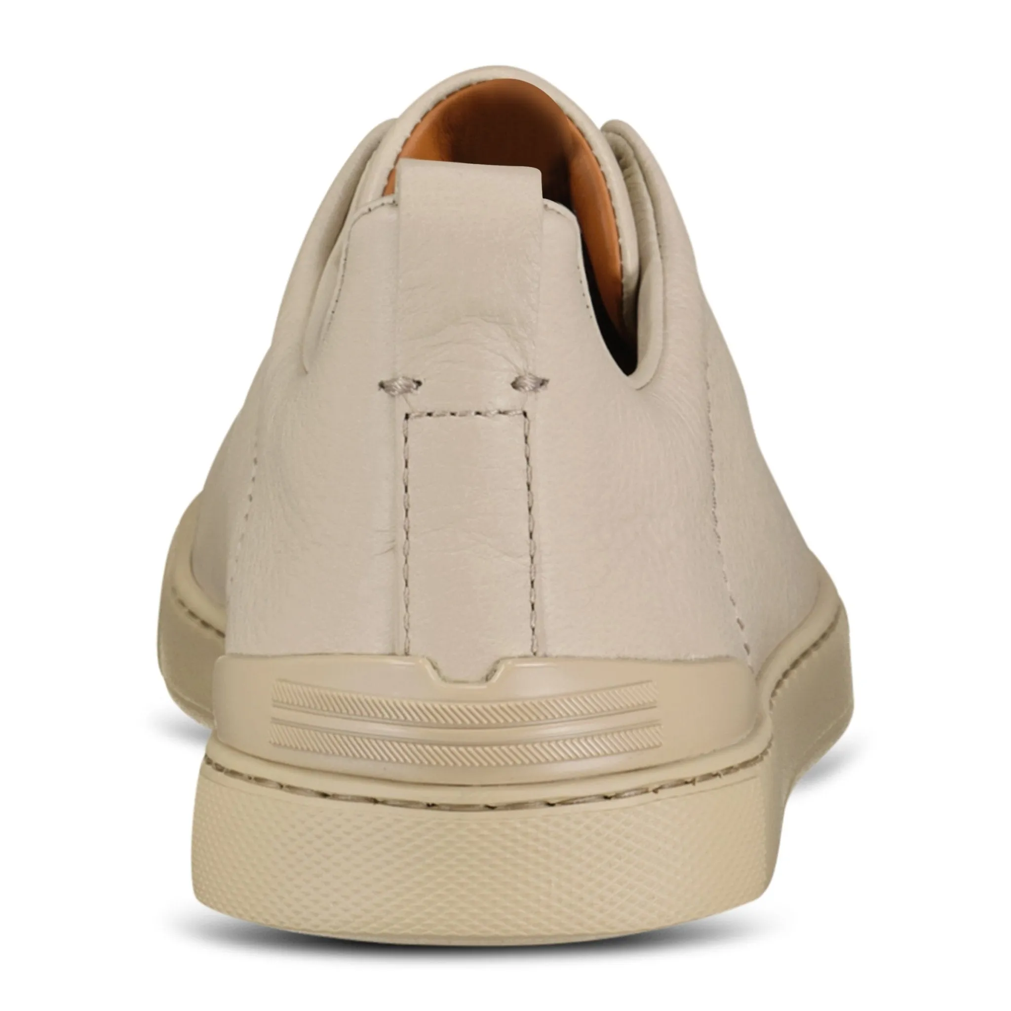 Triple Stitch Trainers Beige Deerskin