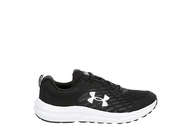 Under Armour Charged Assert 10 Men's Running Shoes Black Black White 3026175 001
