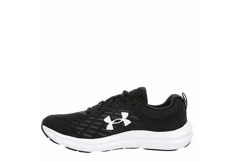 Under Armour Charged Assert 10 Men's Running Shoes Black Black White 3026175 001