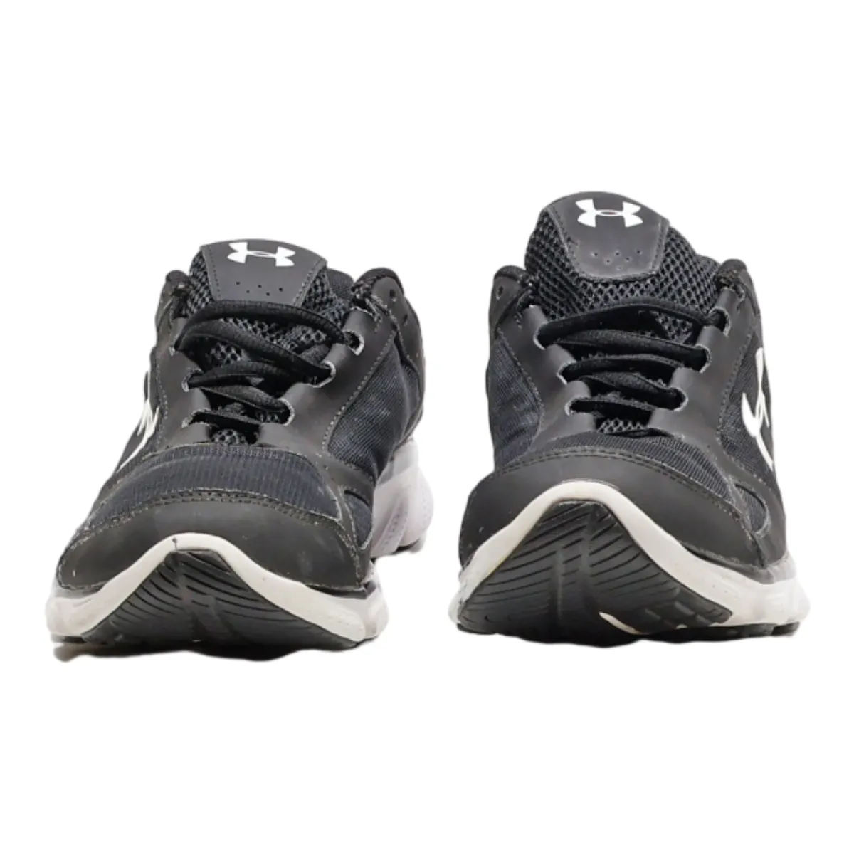 UNDER ARMOUR Micro Sneaker Trainers Black Synthetic Mens UK 7