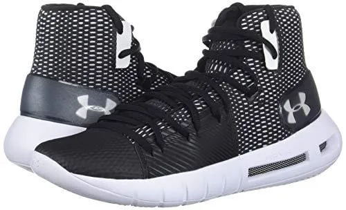 Under Armour Women's Drive 5 Basketball Shoe, Black (001)/White, 10