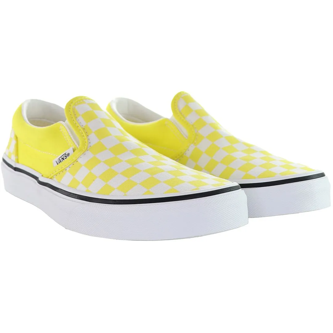 Vans Classic Kids Yellow Plimsolls