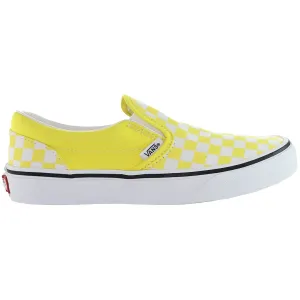 Vans Classic Kids Yellow Plimsolls