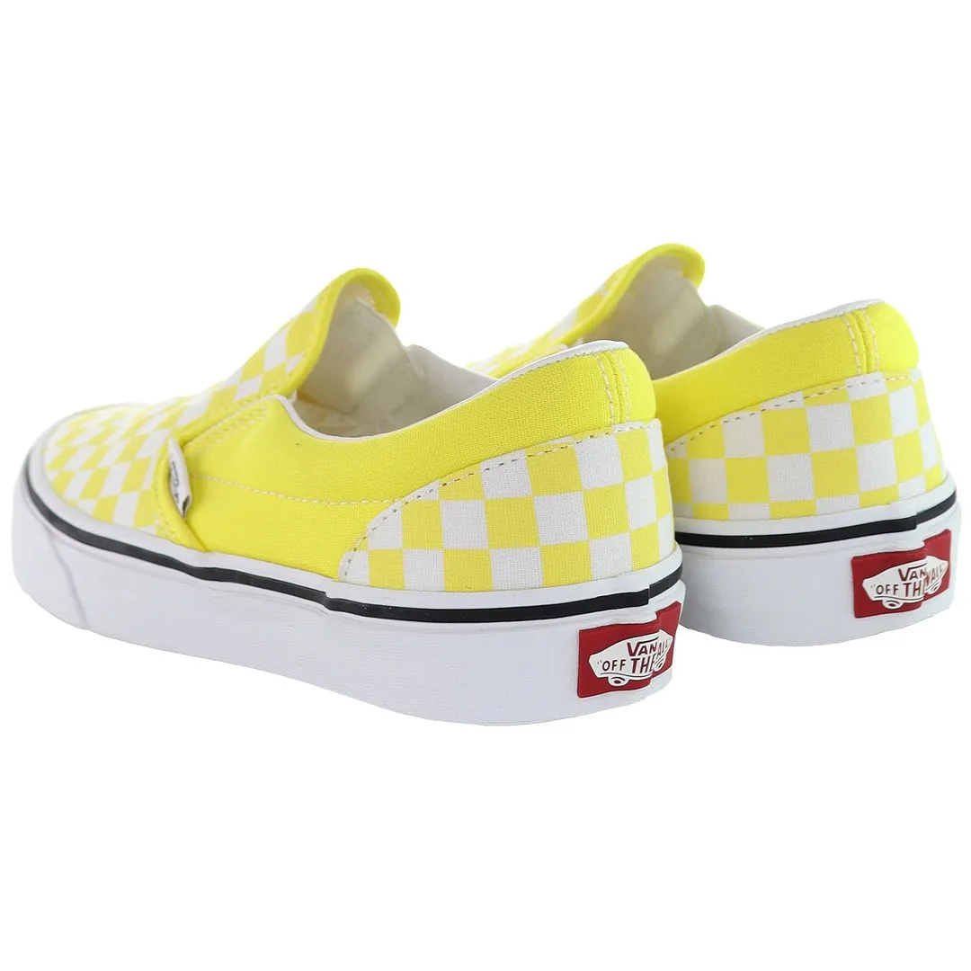 Vans Classic Kids Yellow Plimsolls