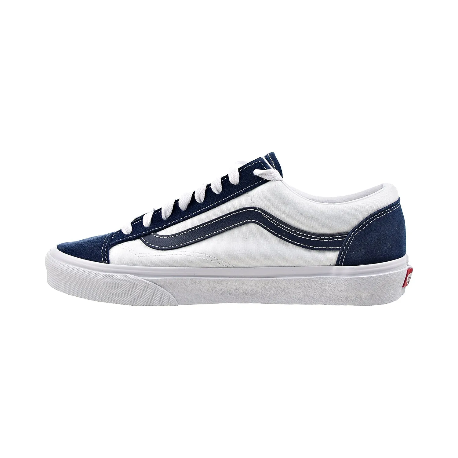 Vans Classic Style 36 Men's Shoes White-Blue