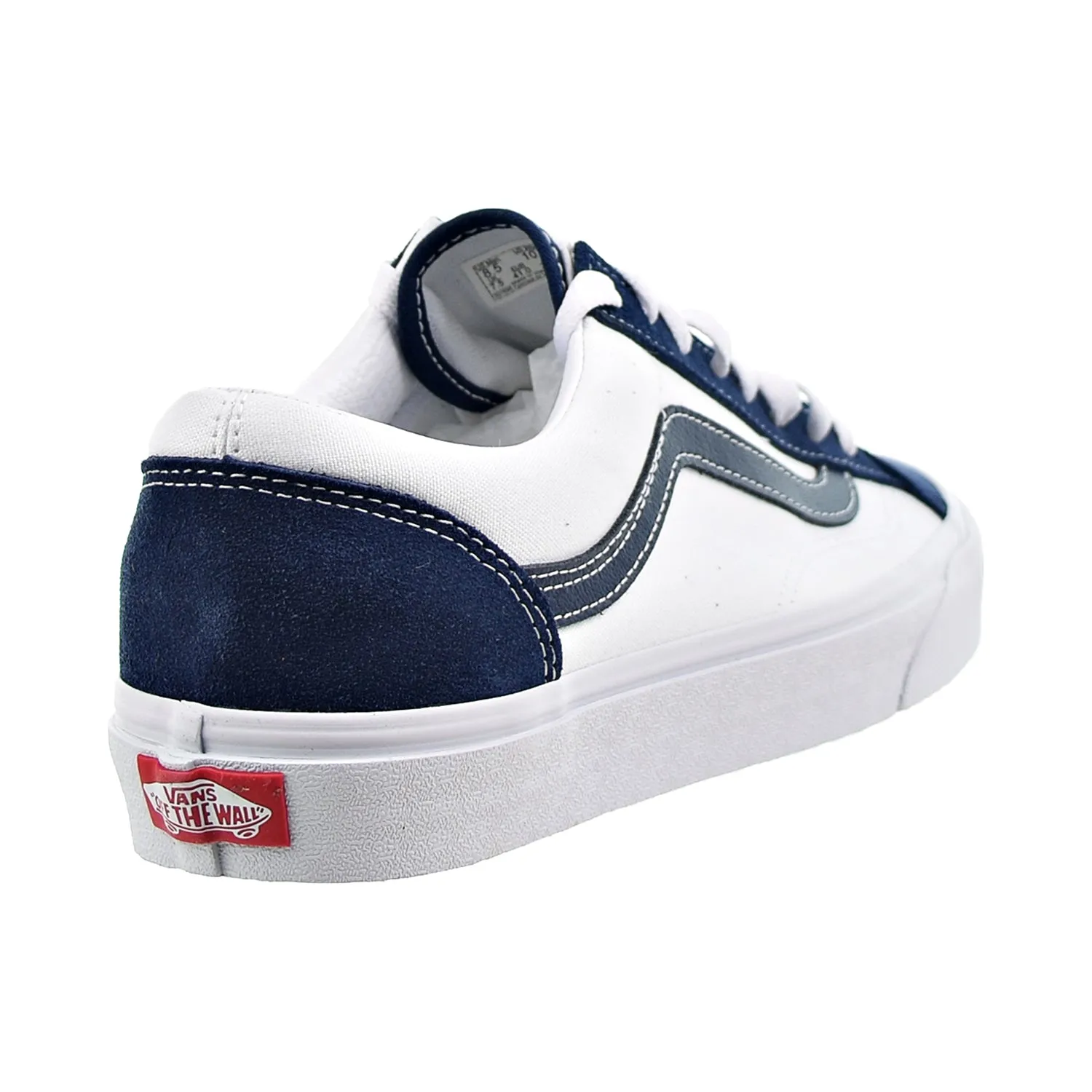 Vans Classic Style 36 Men's Shoes White-Blue