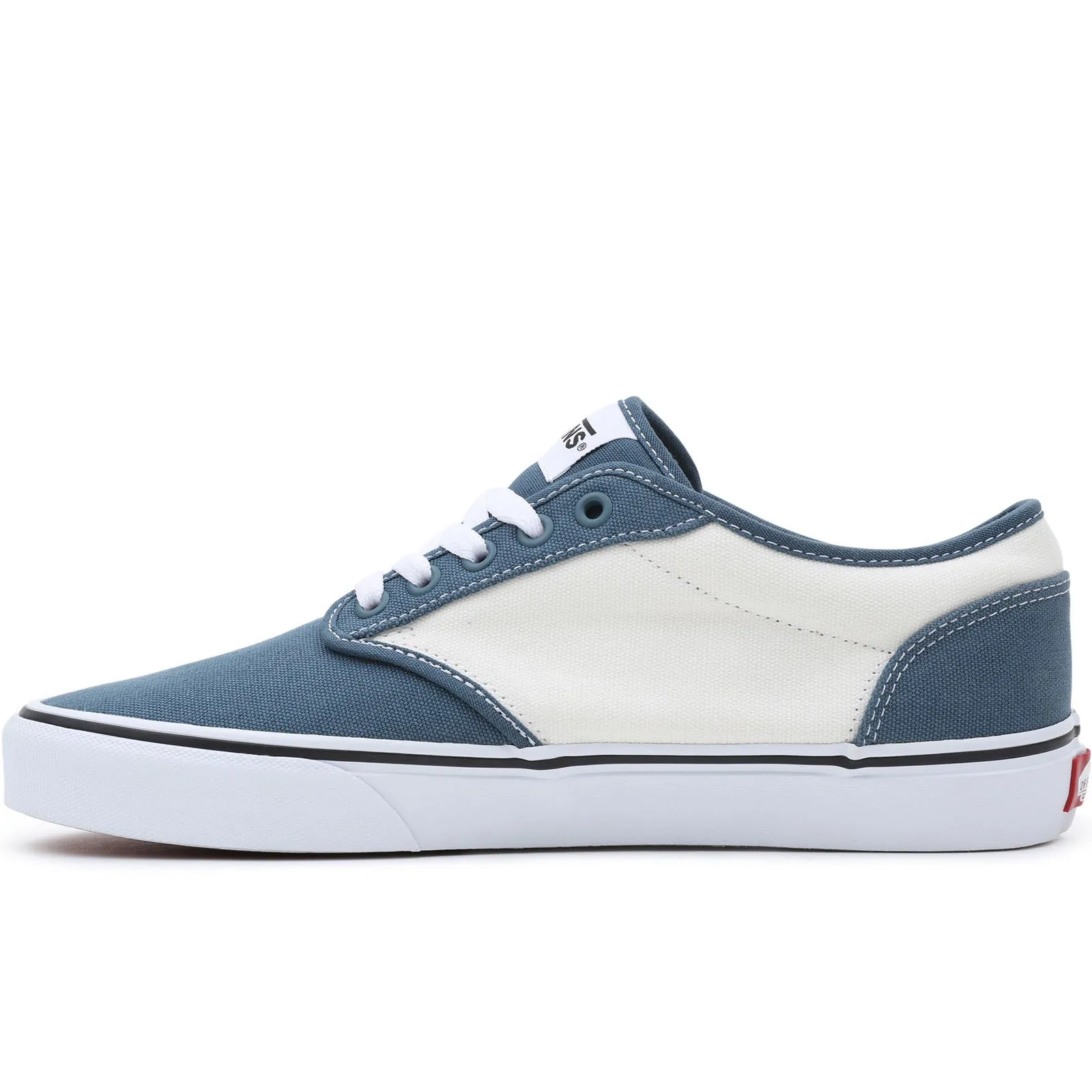 Vans Mens Atwood Low Rise Retro Canvas Trainers - Teal