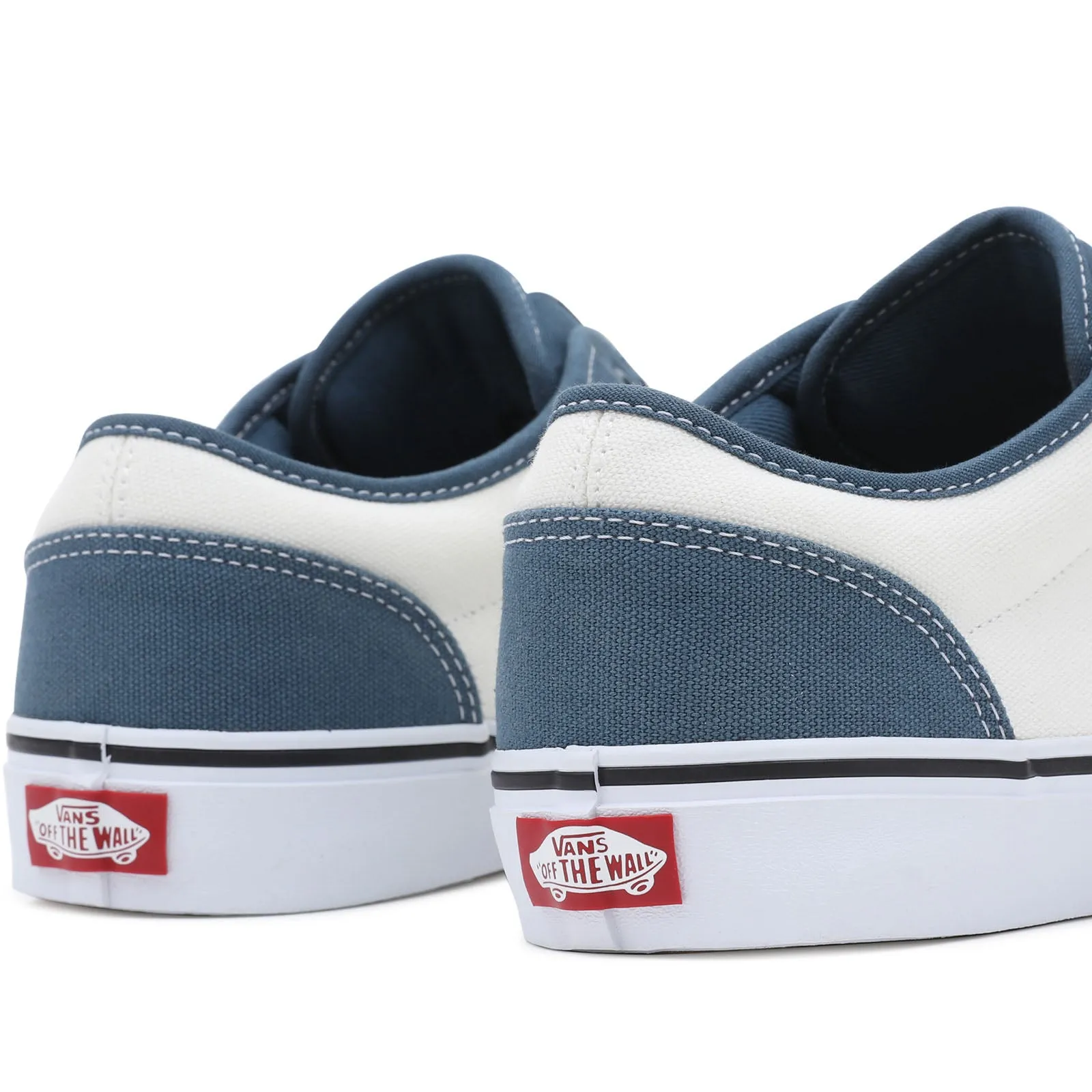 Vans Mens Atwood Low Rise Retro Canvas Trainers - Teal