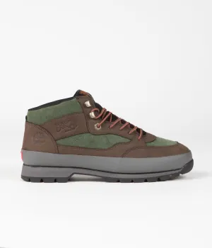 Vans x Timberland Half Cab Hiker Shoes - Green / Brown