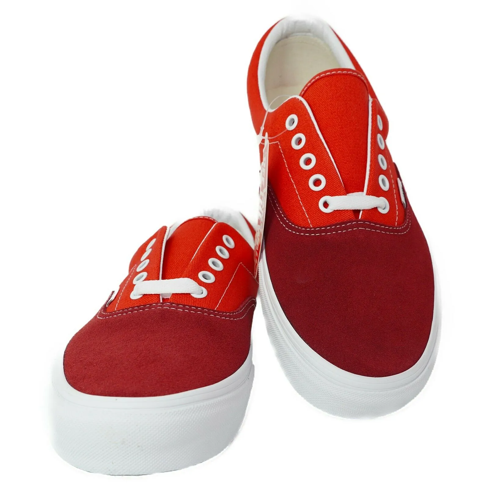 VN0A4BV4VXZ1 VANS Era Retro Sport (Red / White) Men Size 5.5 | Women Size 7