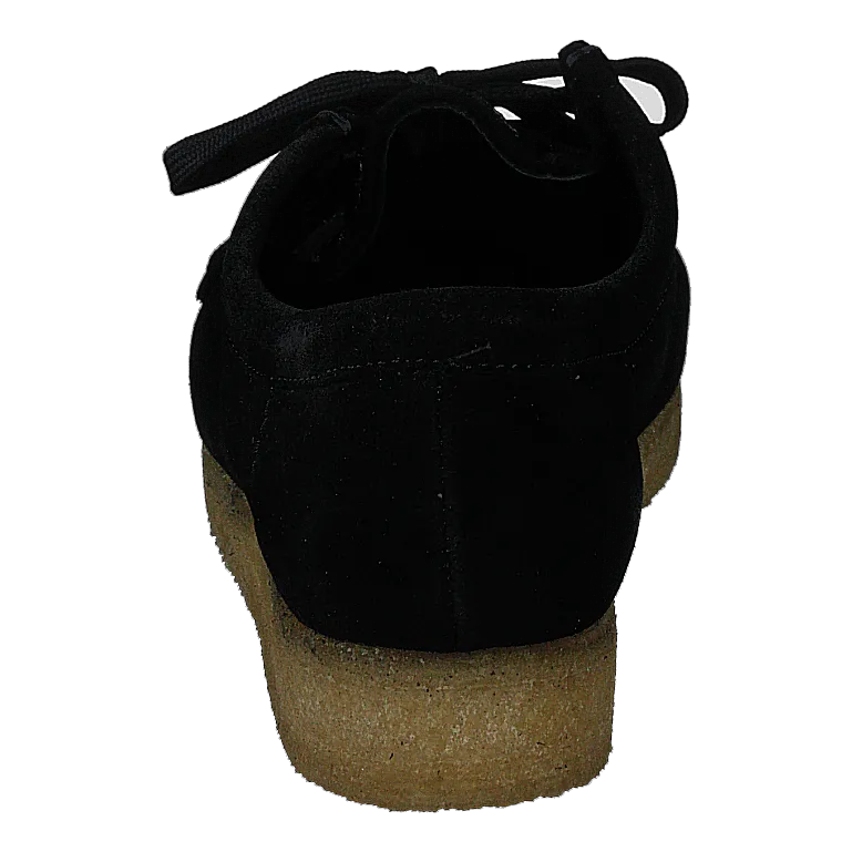 Wallabee Black Raffia