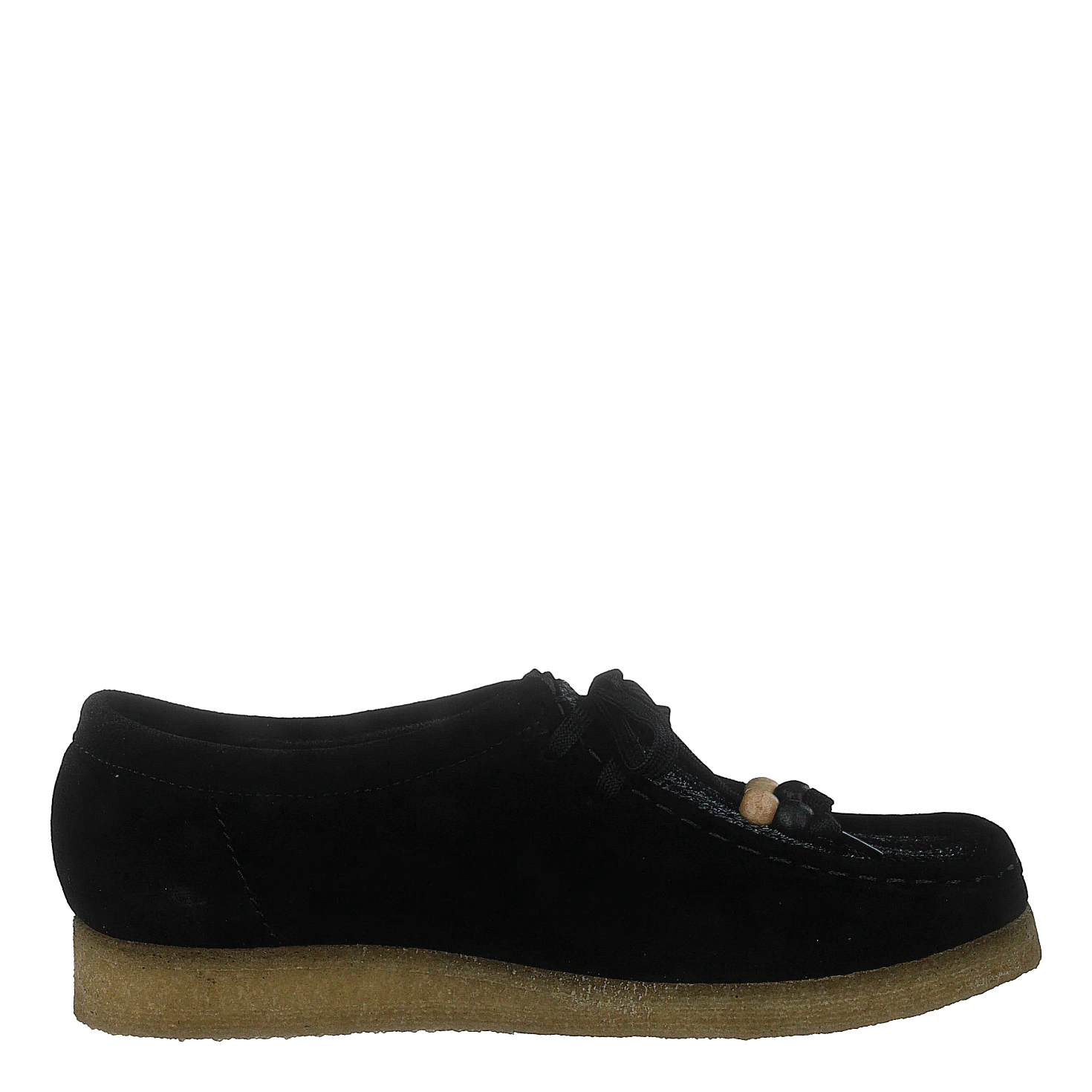 Wallabee Black Raffia