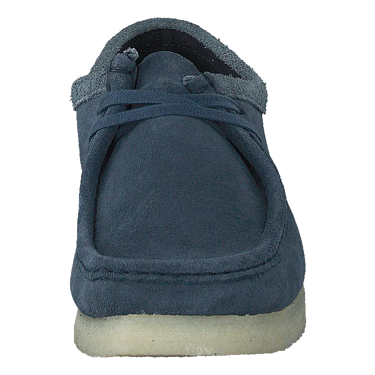 Wallabee Blue Suede