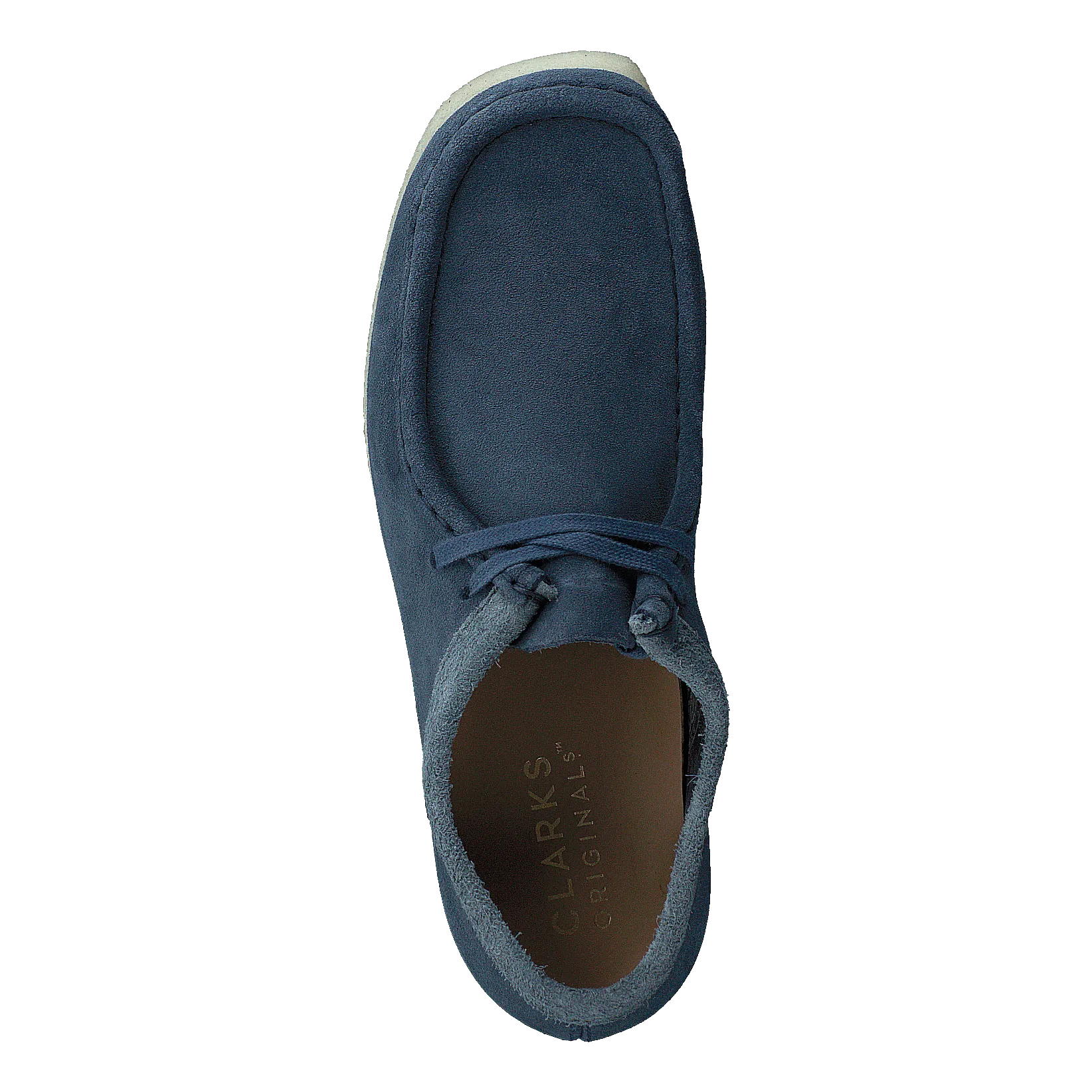 Wallabee Blue Suede