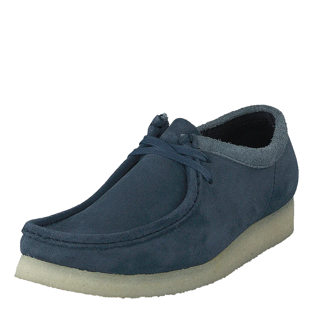 Wallabee Blue Suede