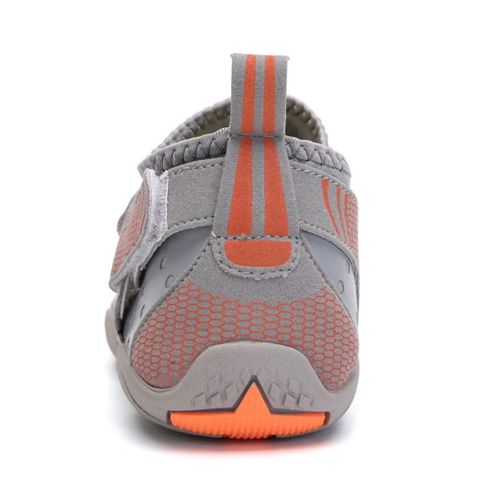Water Shoes Men Women Barefoot Quick Dry Aqua Sports Shoes - Grey Size EU47 = US12