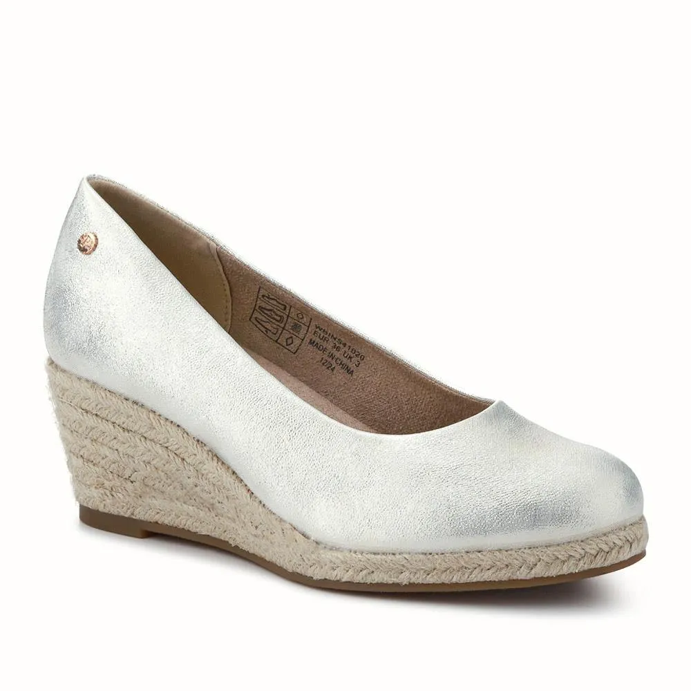 Wedged Memory Foam Espadrilles - WBINS41020 / 327 178