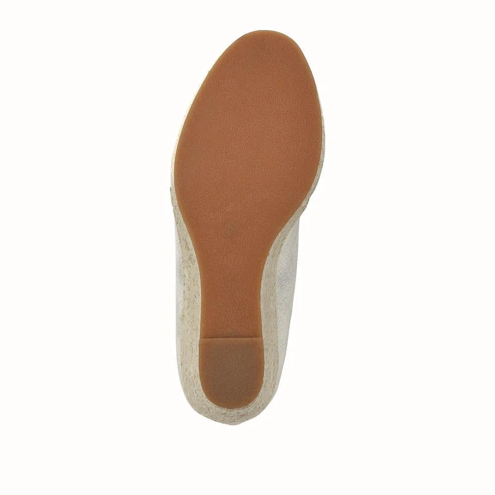 Wedged Memory Foam Espadrilles - WBINS41020 / 327 178