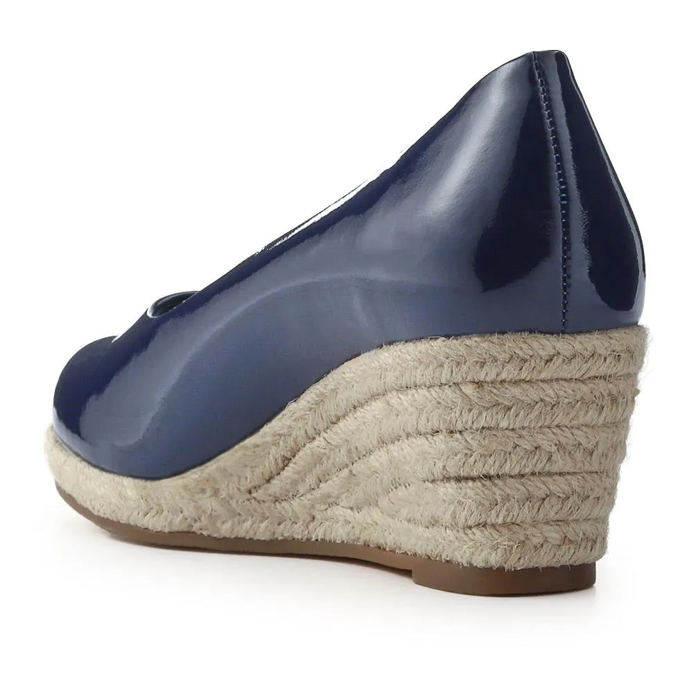 Wedged Memory Foam Espadrilles - WBINS41020 / 327 178