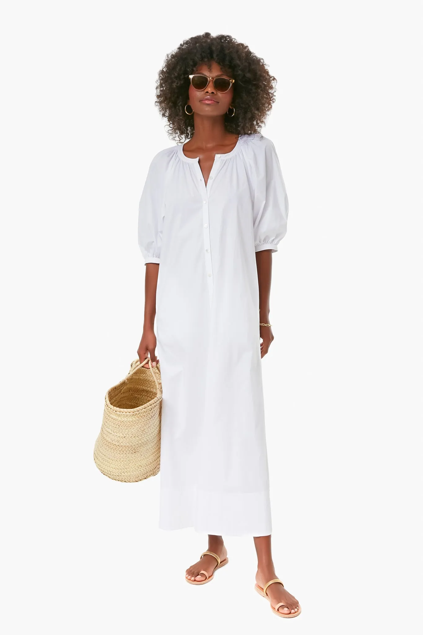 White Vincent Dress