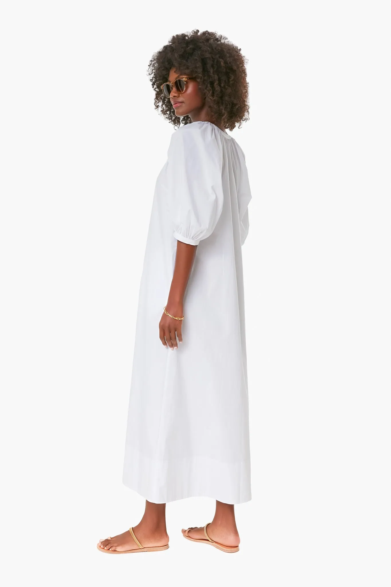 White Vincent Dress