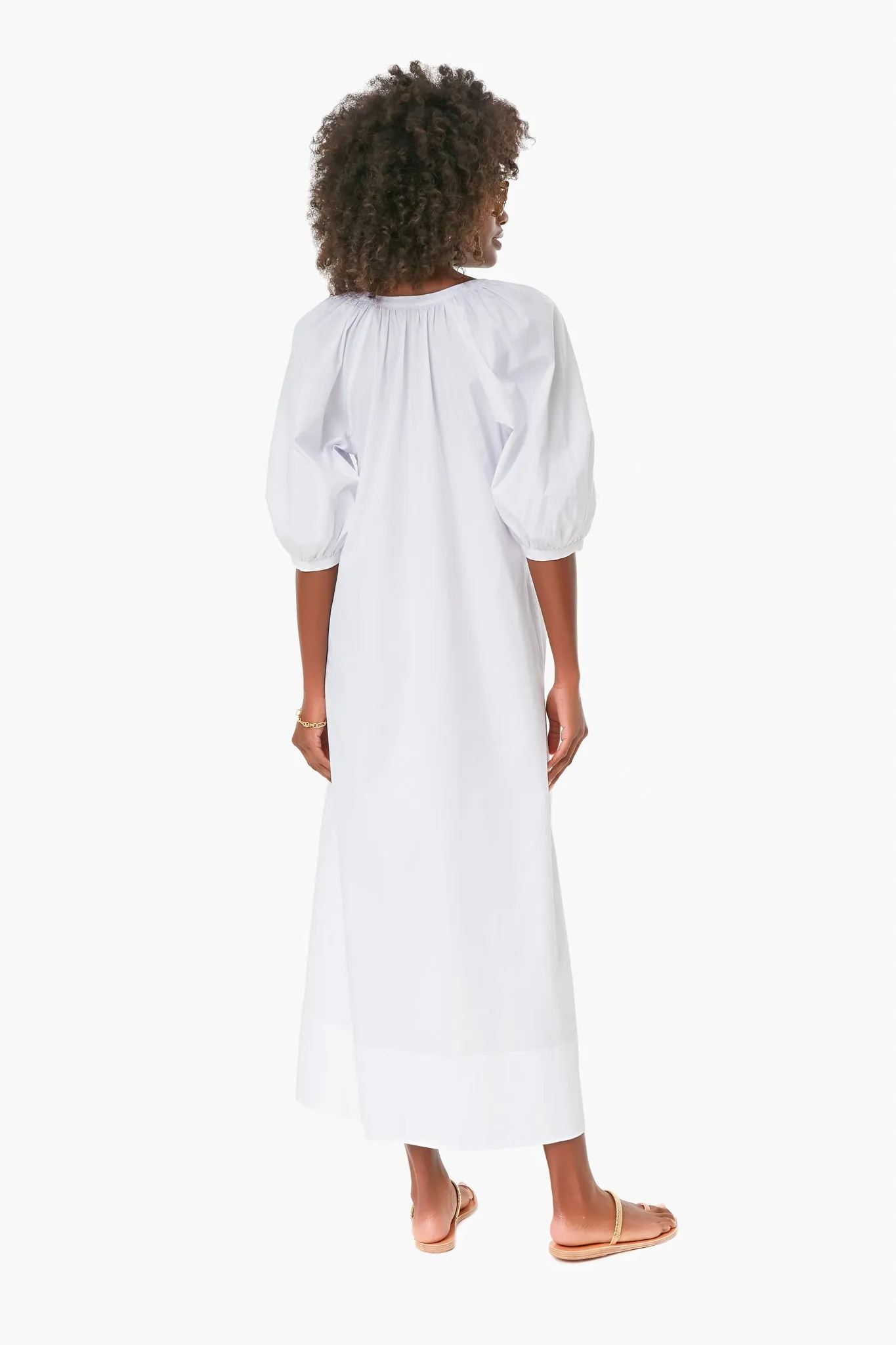White Vincent Dress