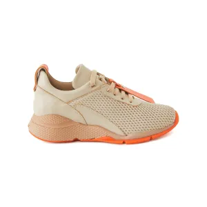 Women's Calf Leather Handmade Sneakers W5015