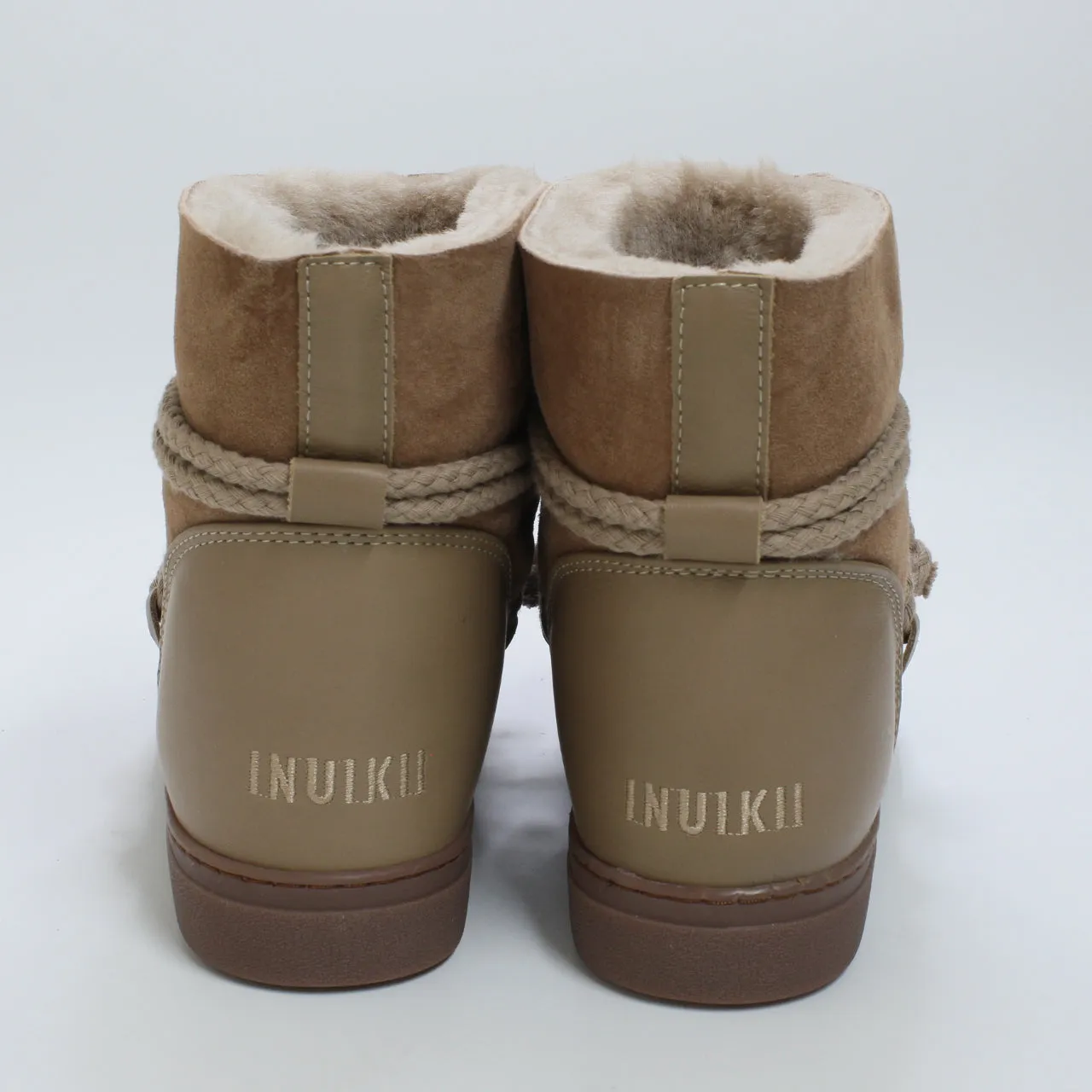 Womens Inuikii Classic Sneaker Boots Macaroon