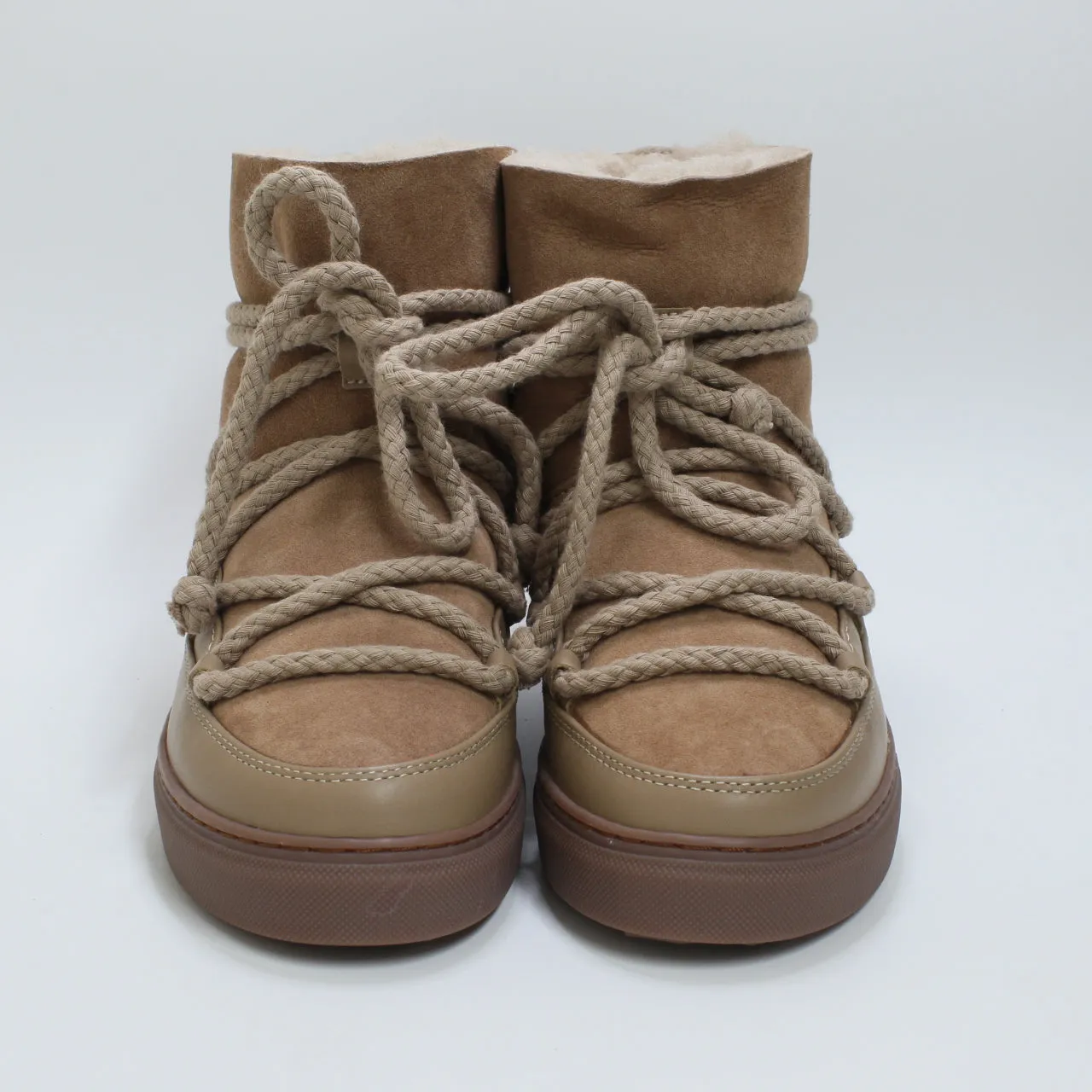 Womens Inuikii Classic Sneaker Boots Macaroon