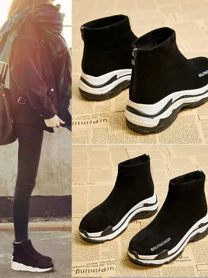 Womens socks thick-soled Sneakers Trendy 2020