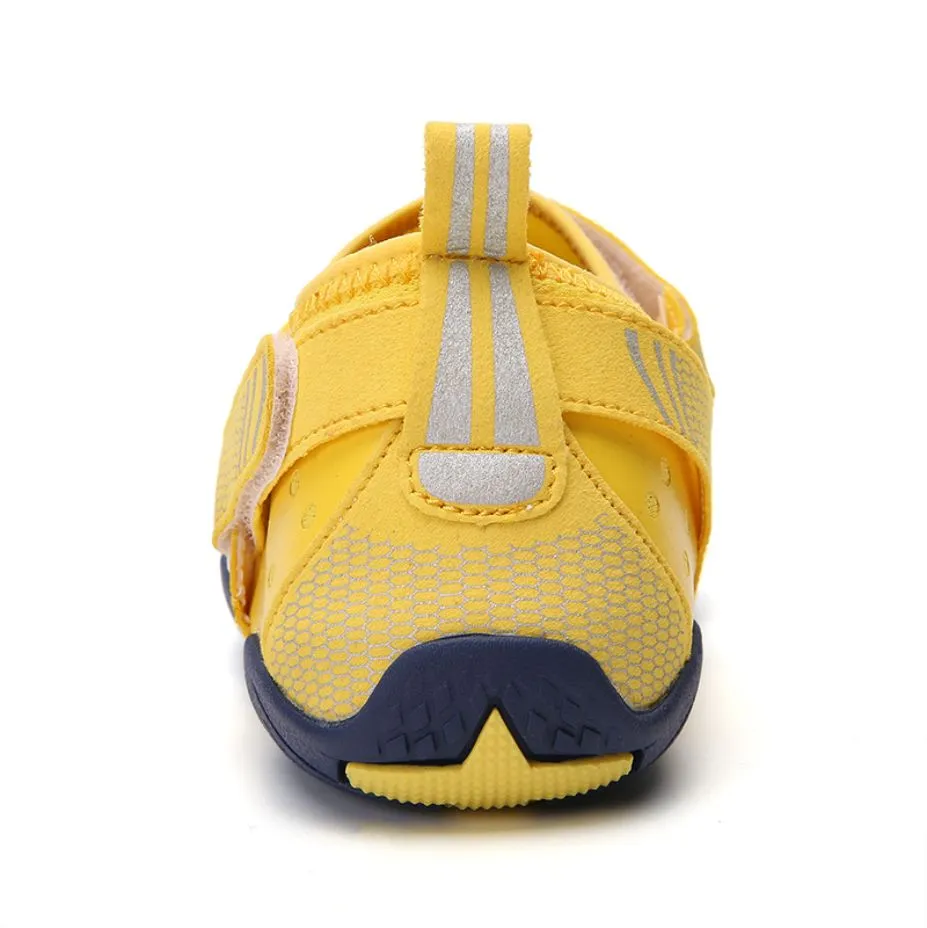 Women’s Water Shoes Barefoot Quick Dry Aqua Sports - Yellow Size EU37 = US4