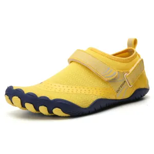 Women’s Water Shoes Barefoot Quick Dry Aqua Sports - Yellow Size EU37 = US4