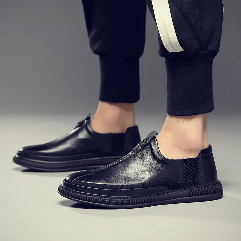 xiangtuibao Welt Stitching Outsole Mens Leisure Shoes Slip On Casual Shoes Sneakers For Man Comfortable shoe Flat Loafers Canvas