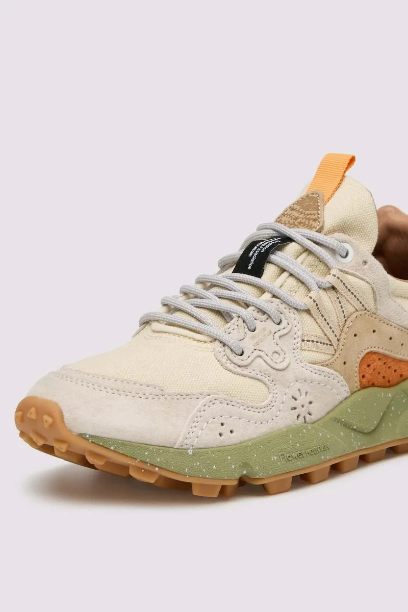 Yamano 3 Uni Cream and White Trainers