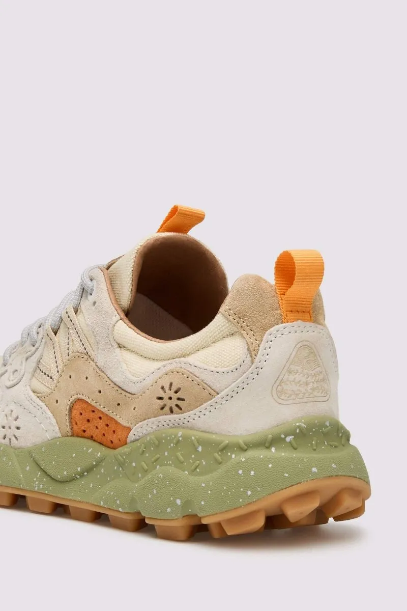 Yamano 3 Uni Cream and White Trainers