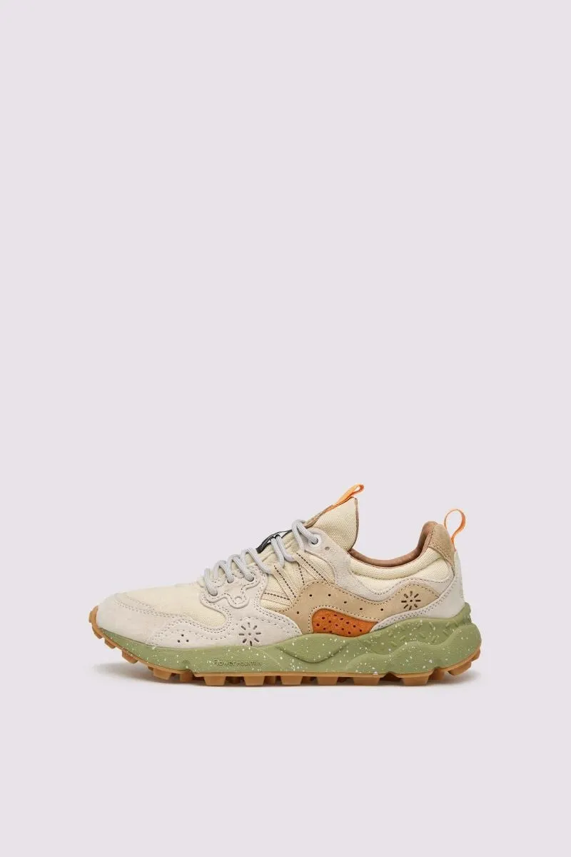 Yamano 3 Uni Cream and White Trainers