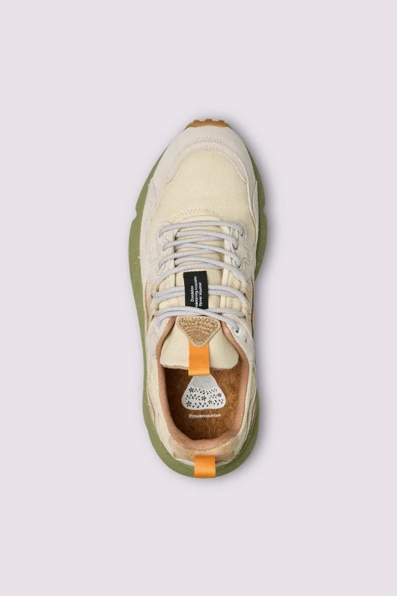 Yamano 3 Uni Cream and White Trainers